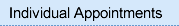 Individual Appointments